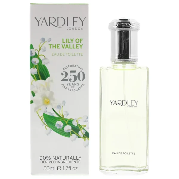 Yardley Lily of the Valley Eau de Toilette 50ml Spray