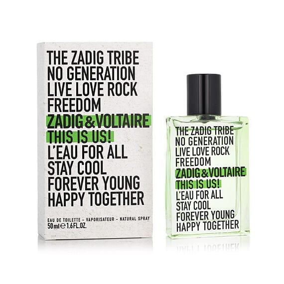 Zadig & Voltaire This Is Us! L'Eau For All Eau de Toilette 50ml Spray