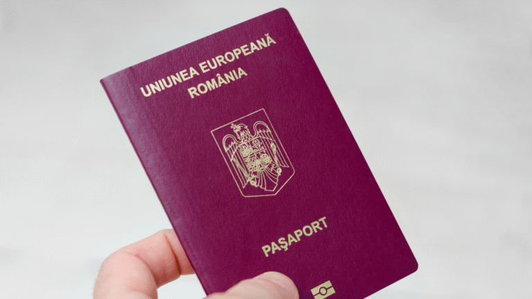 pasaport romanesc